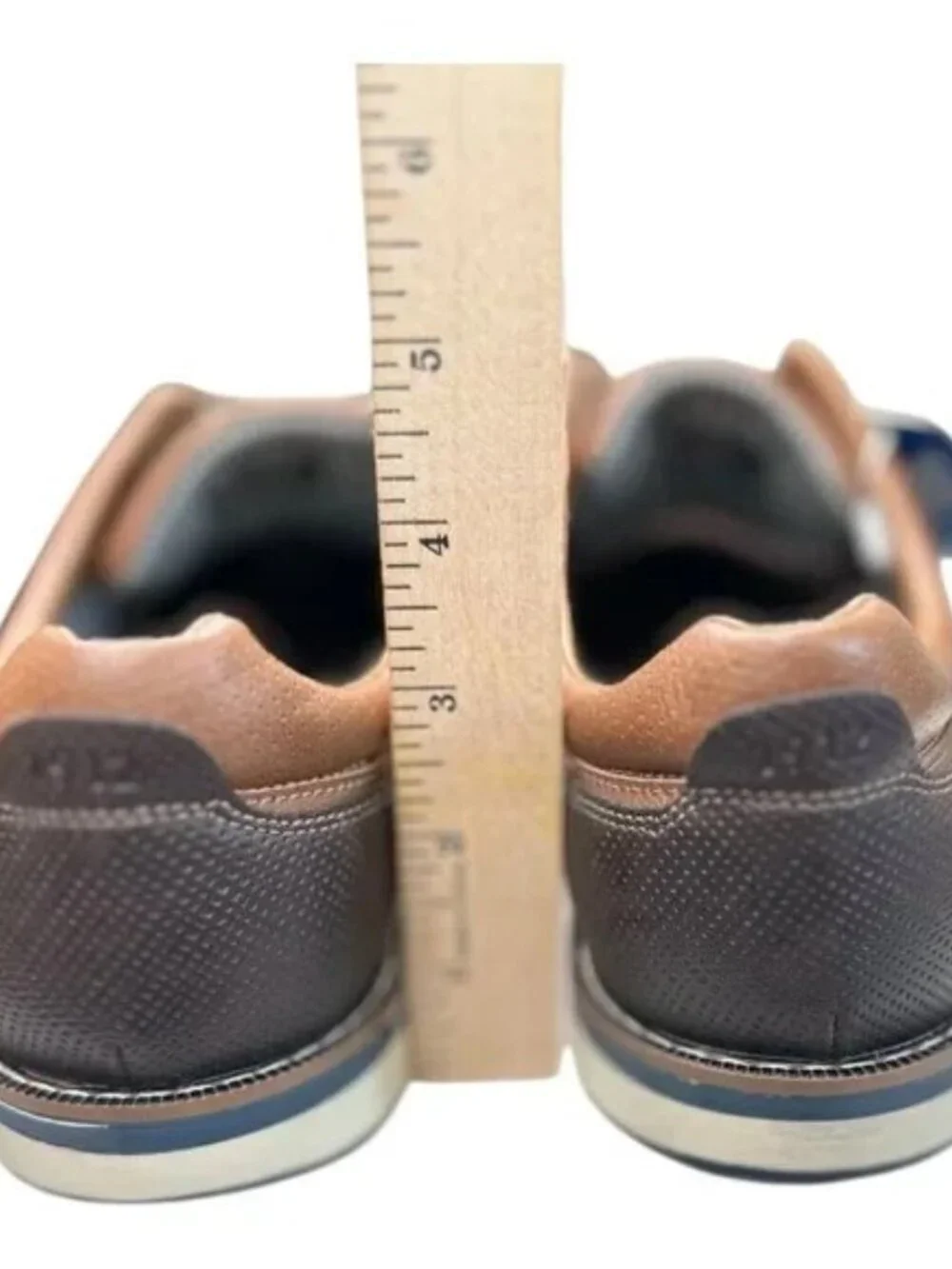 Nunn Bush Men’s Tan Oxford Dress Shoes | Size 10M | Memory Foam Comfort